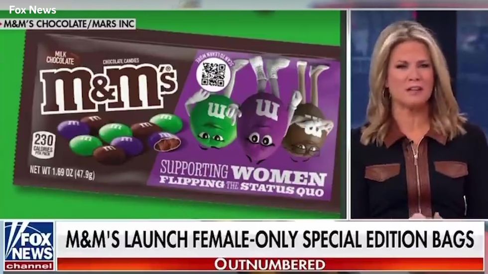 Fox News Melts Down Over All-Female M&M's