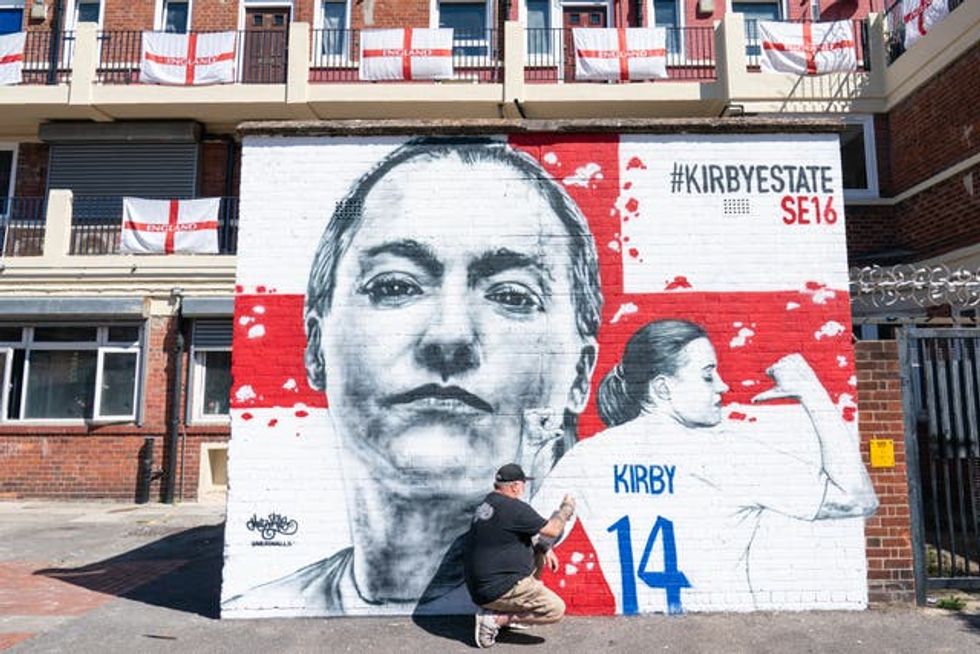Fran Kirby mural