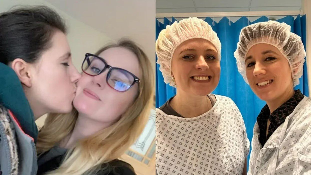 Lesbian couple told to 'sleep with a man' if they want a baby