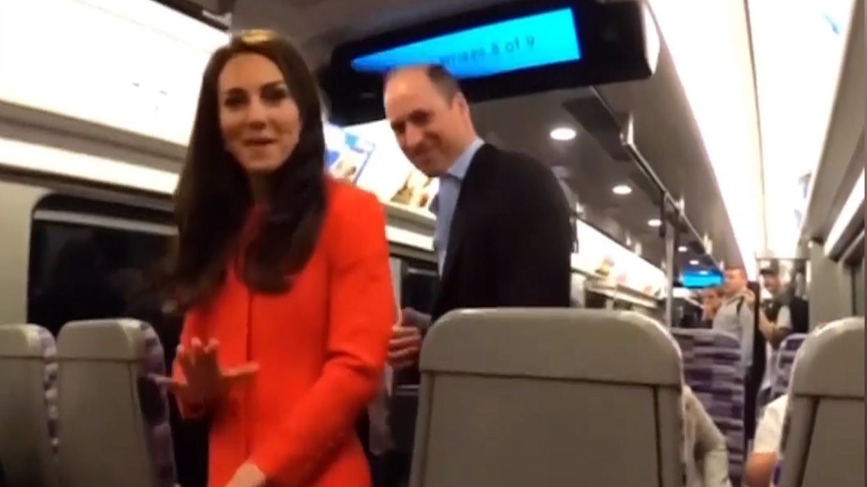 Francis Bourgeois called to be 'knighted' after wholesome interaction with William and Kate