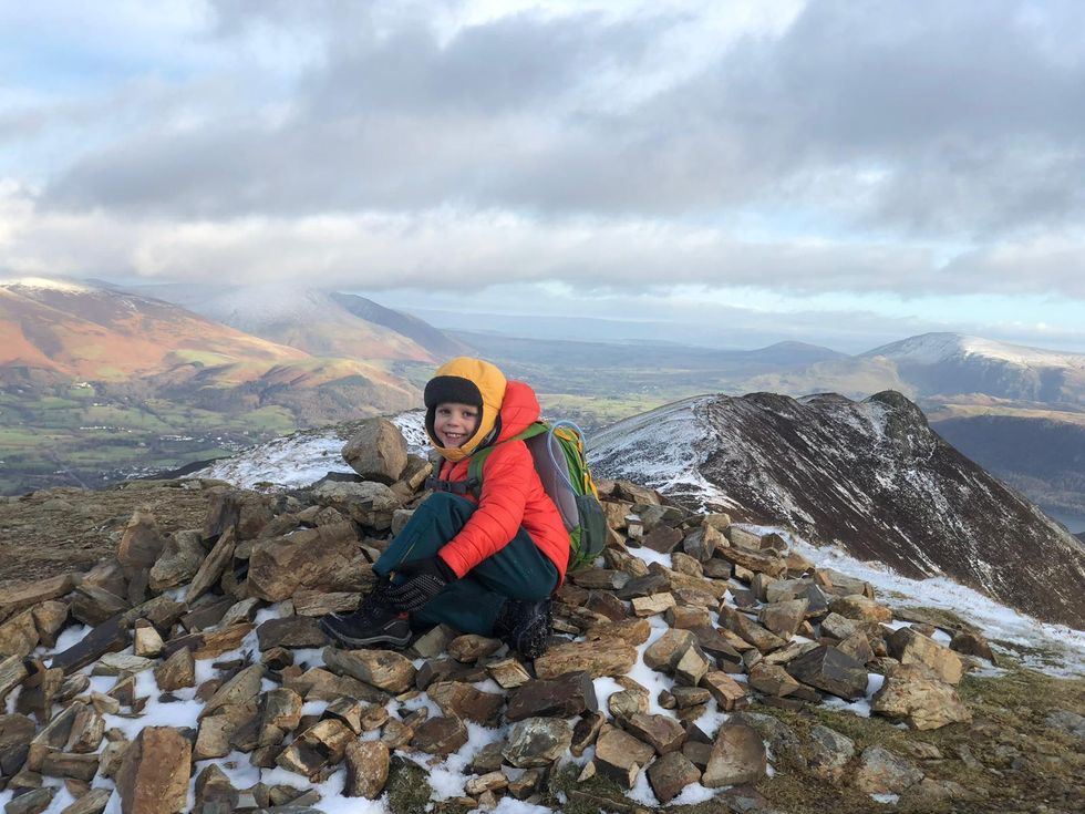 Eight-year-old boy prepares to climb to Everest base camp for charity