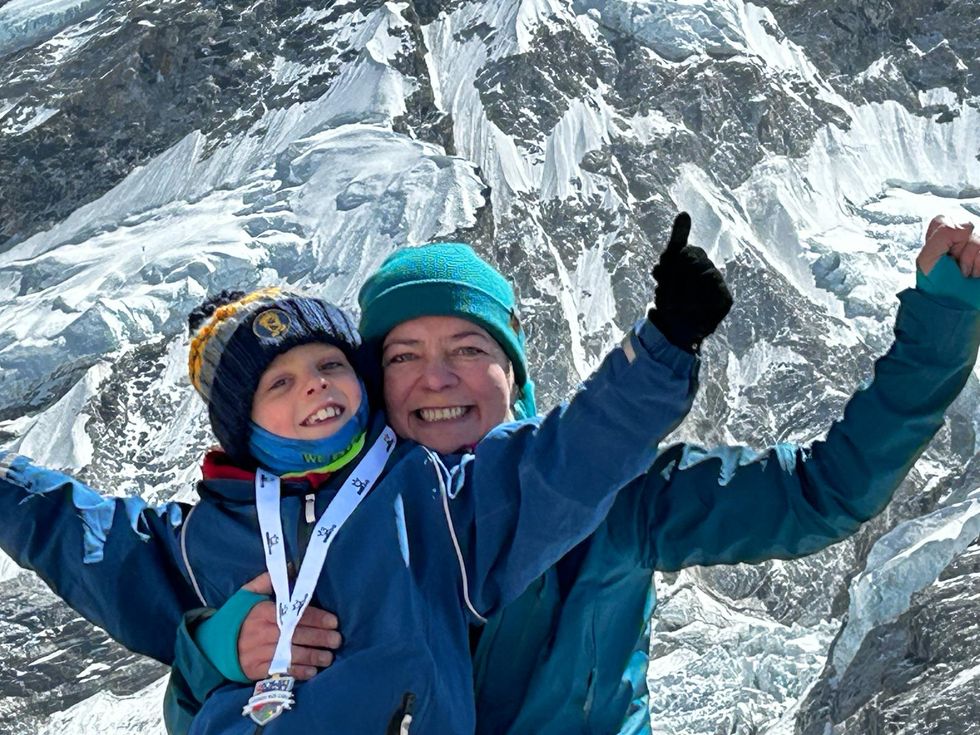 Eight-year-old boy ‘over the moon’ to reach Everest base camp