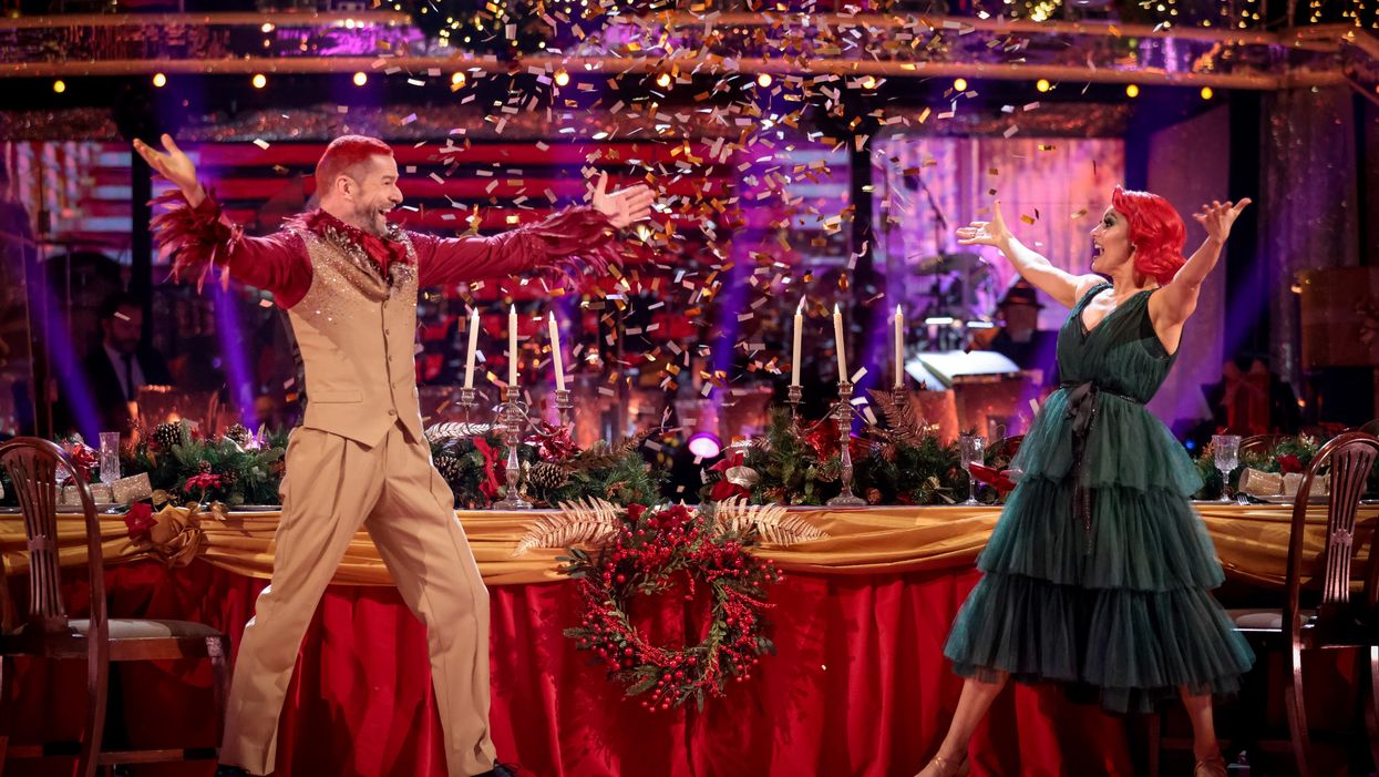 Fred Sirieix and Dianne Buswell (Guy Levy/BBC)