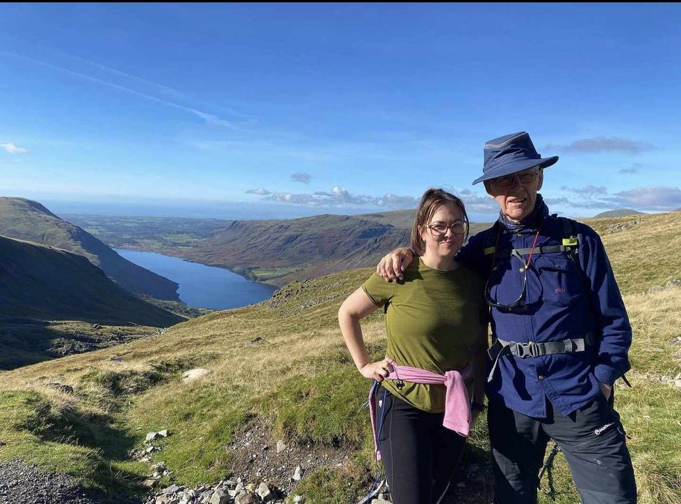 Ex-RAF flight sergeant still has ‘drive’ to scale peaks with granddaughter at 87