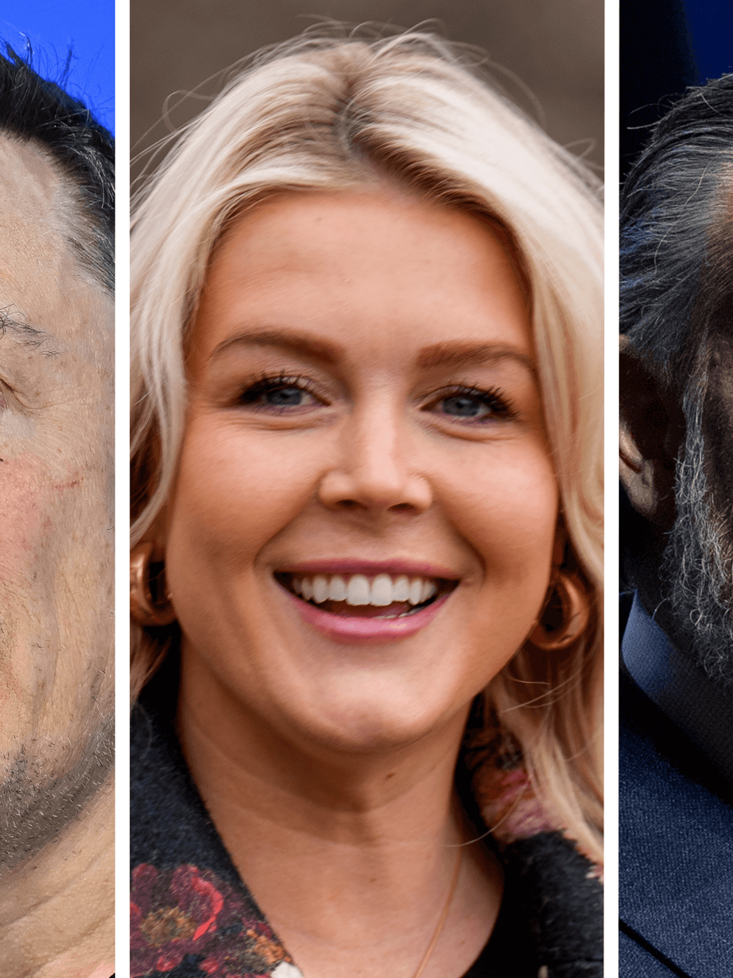 From left: Elon Musk, Karoline Leavitt and Ted Cruz.