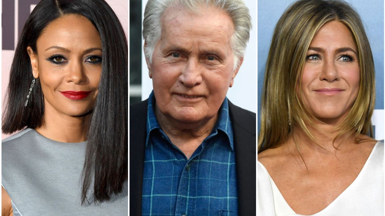 <p>From left: Thandiwe Newton, Ramon Antonio Gerardo Estevez and Jennifer Linn Anastassakis</p>