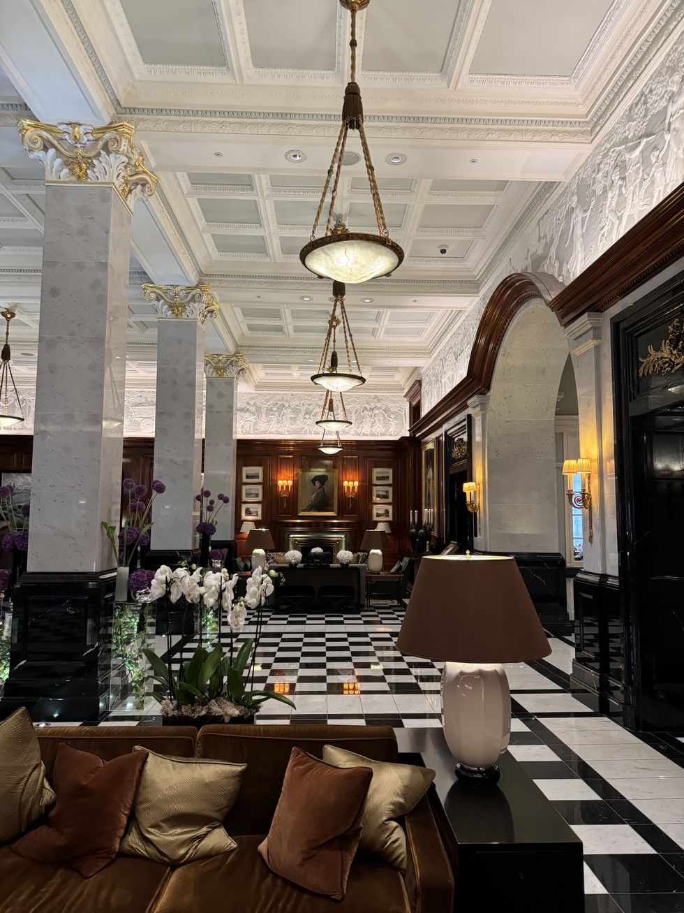 Front Hall at The Savoy in London