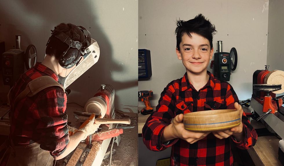Twelve-year-old woodwork star raises more than £66,000 for Ukrainian refugees