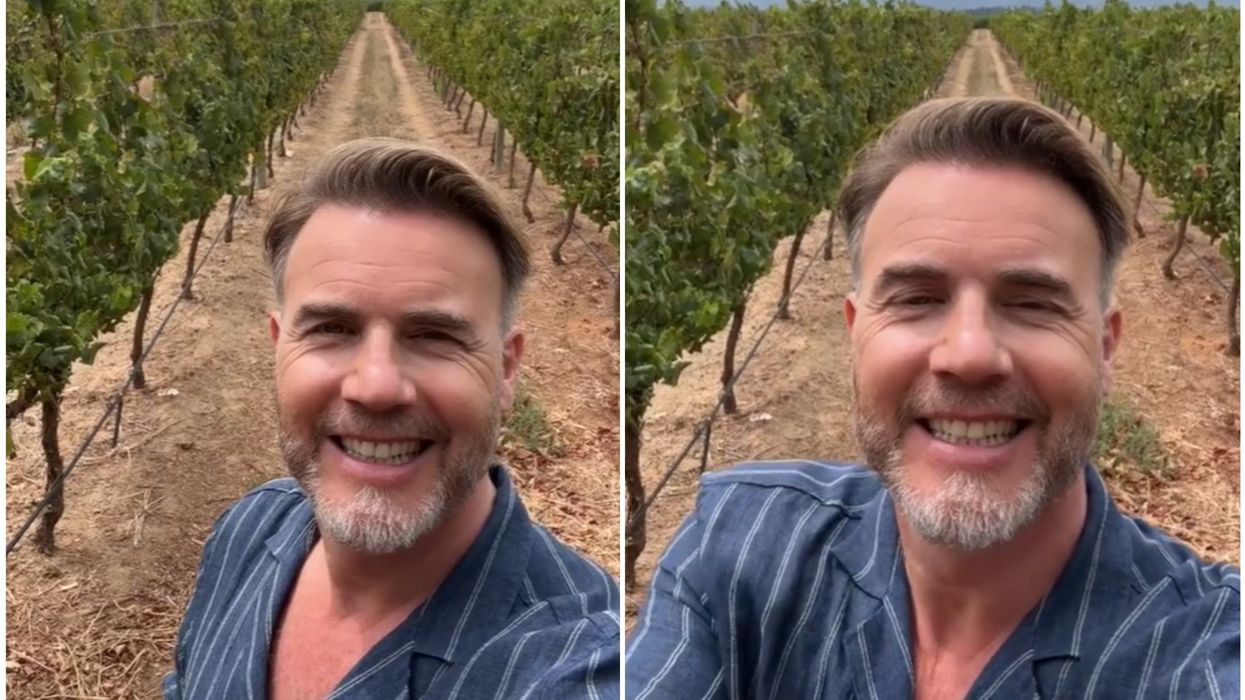 Gary Barlow's 'nice day out' at a vineyard becomes latest TikTok meme