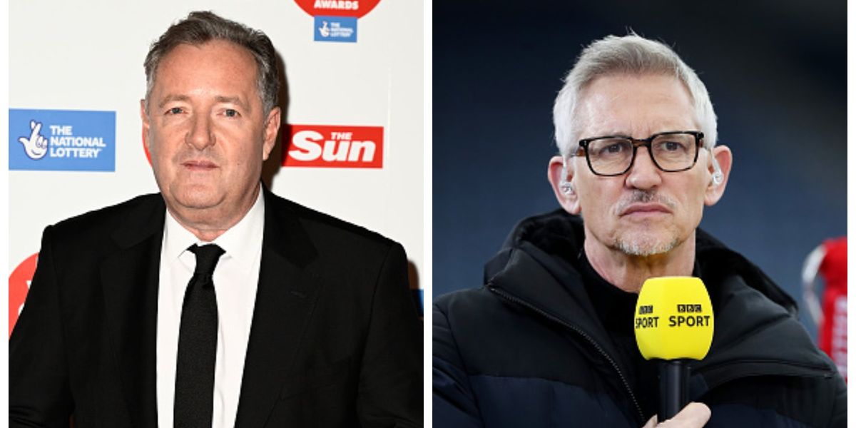 Gary Lineker Back Piers Morgan waded into Gary Lineker row and actually made a good point ...