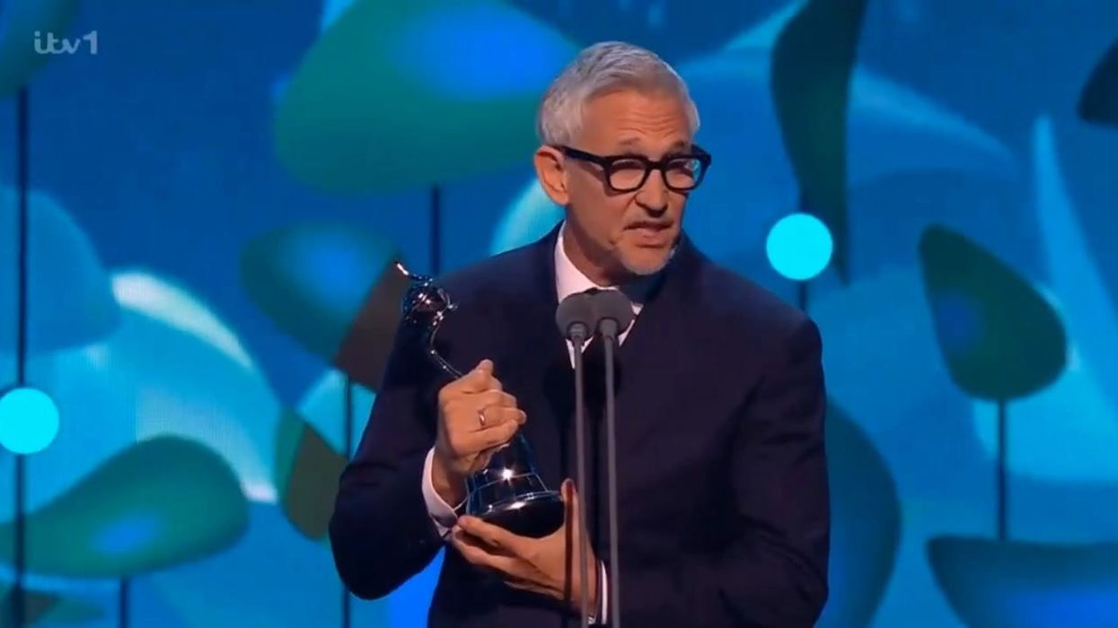 Gary Lineker appears to shade BBC in acceptance speech at the NTAs