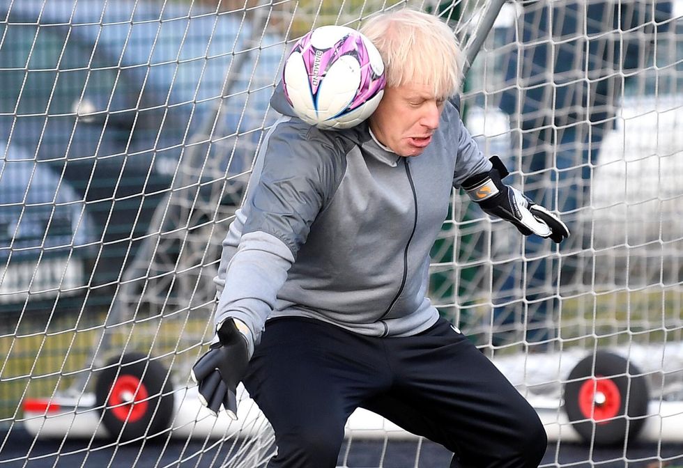 Gary Neville has criticised Boris Johnson