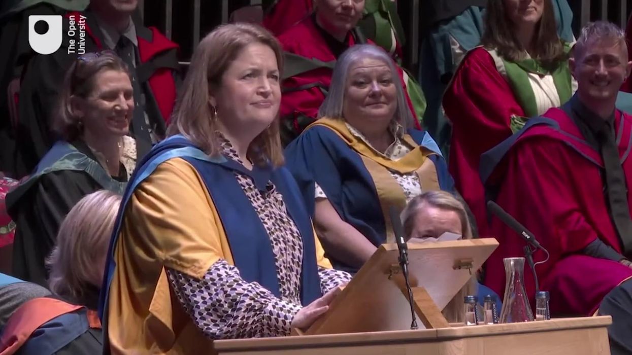 Gavin and Stacey's Ruth Jones gives graduation speech as Nessa