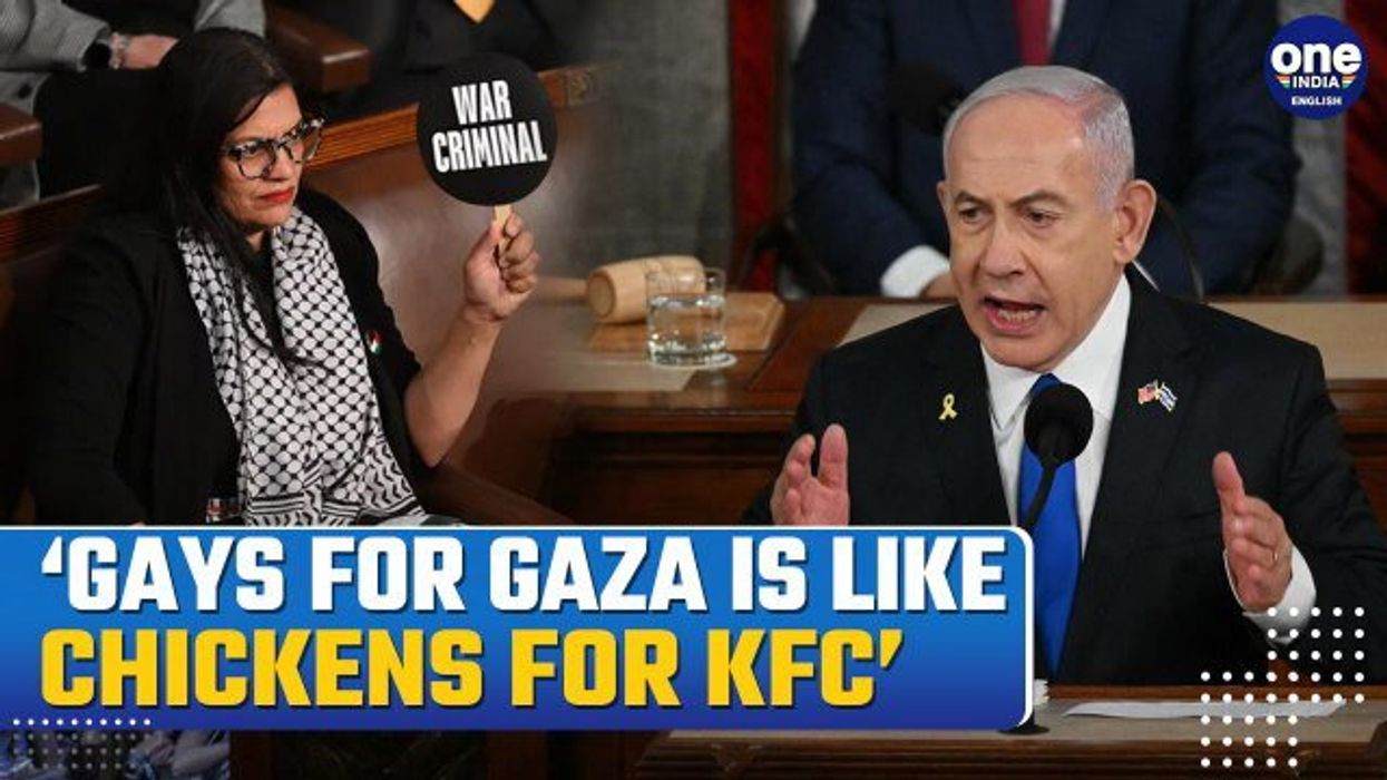 What does Netanyahu's 'chickens for KFC' comment mean?