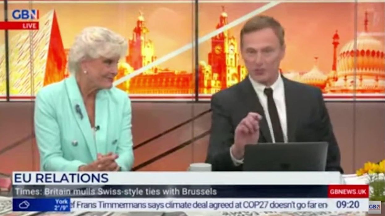 GB News viewers just voted on Brexit  – and the results left host Martin Daubney speechless