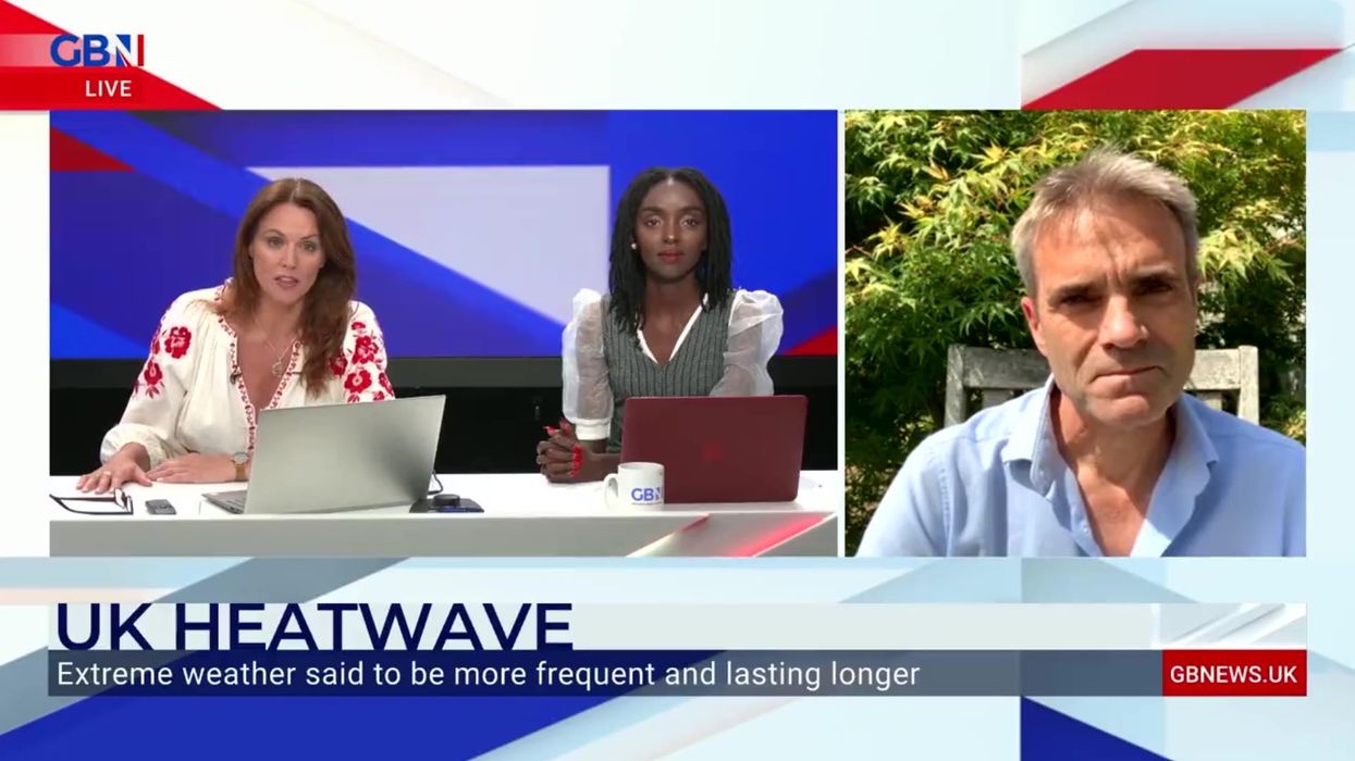 GB News host telling meteorologist to be ‘happy’ about heatwave is the latest ‘Don’t Look Up’ interview