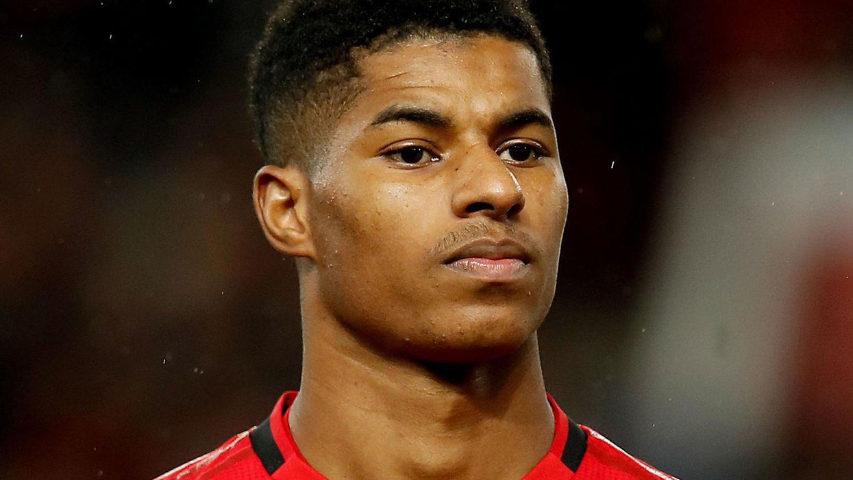 GCSE media studies students will learn about footballer Marcus Rashford’s use of social media (PA)