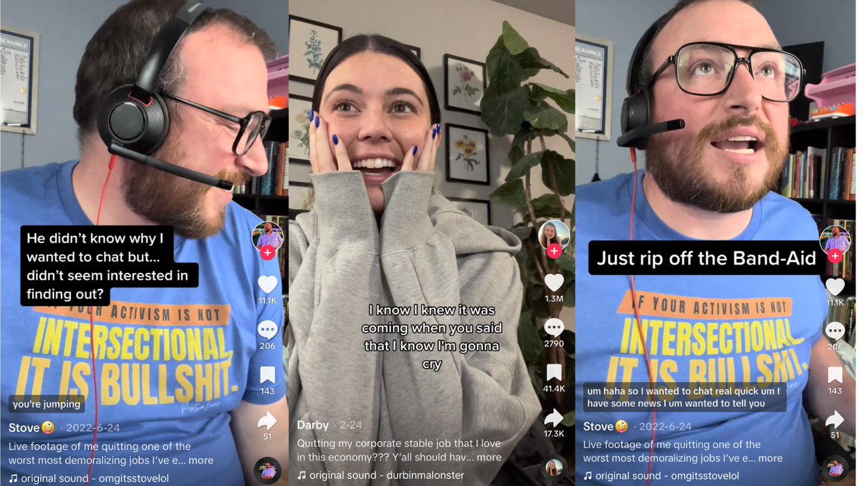 Gen Z workers are quitting their jobs live on TikTok