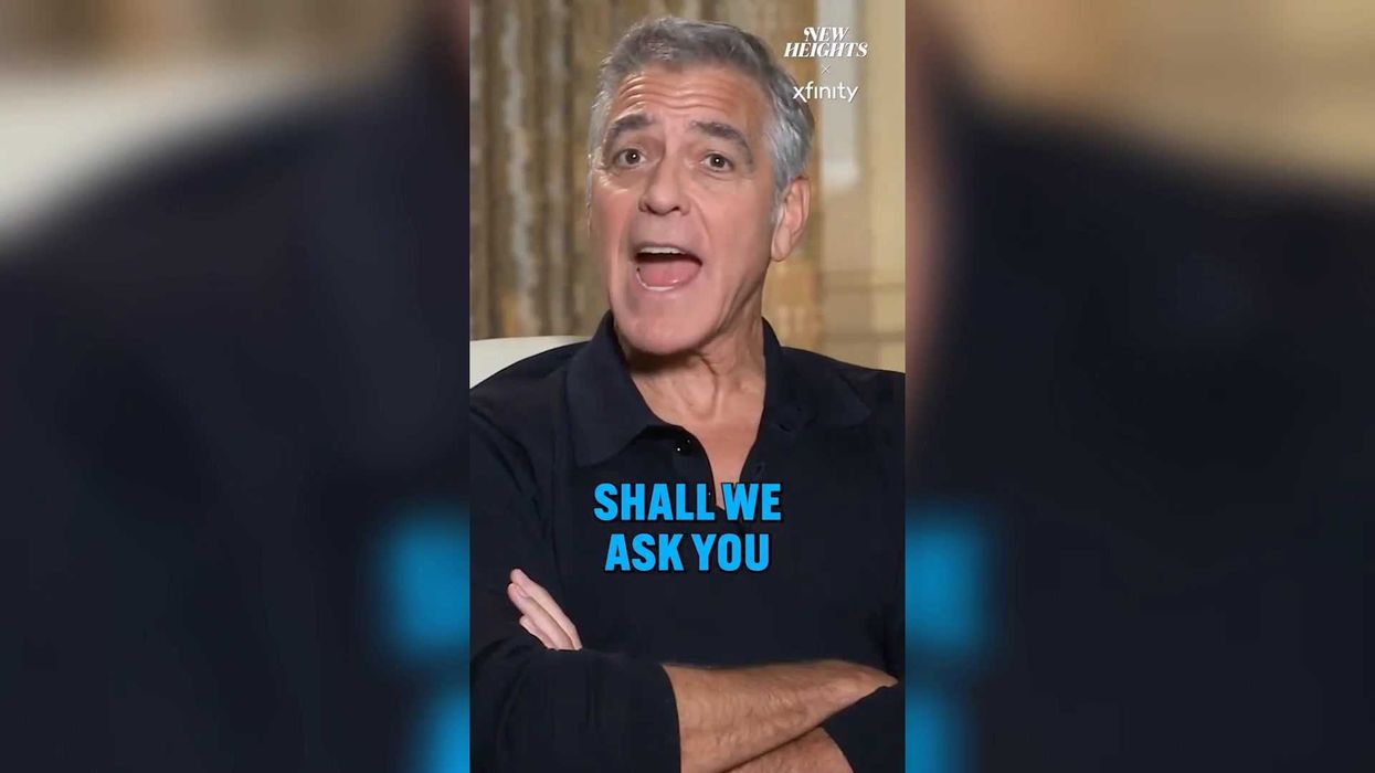 George Clooney gives Travis Kelce relationship advice