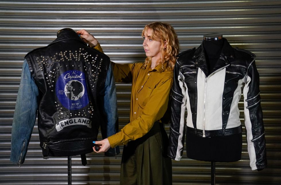 Jackets worn by late Michael Jackson and George Michael among top auction lots