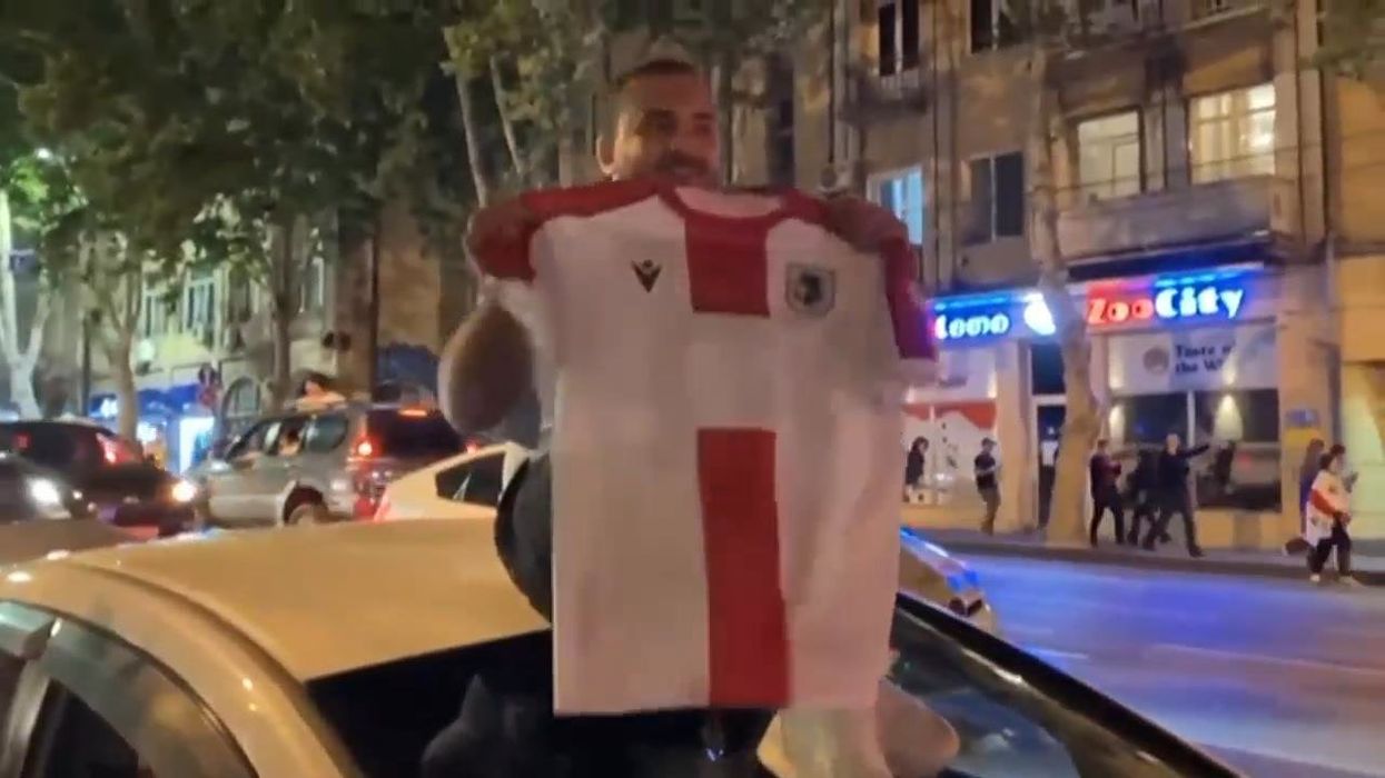 Reckless fan gets wiped out trying to meet Cristiano Ronaldo after Georgia loss