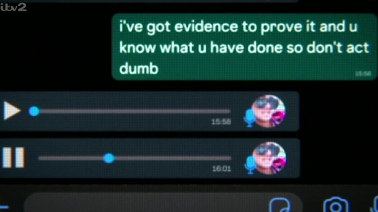 Georgia Harrison exposes threatening voice notes from Stephen Bear