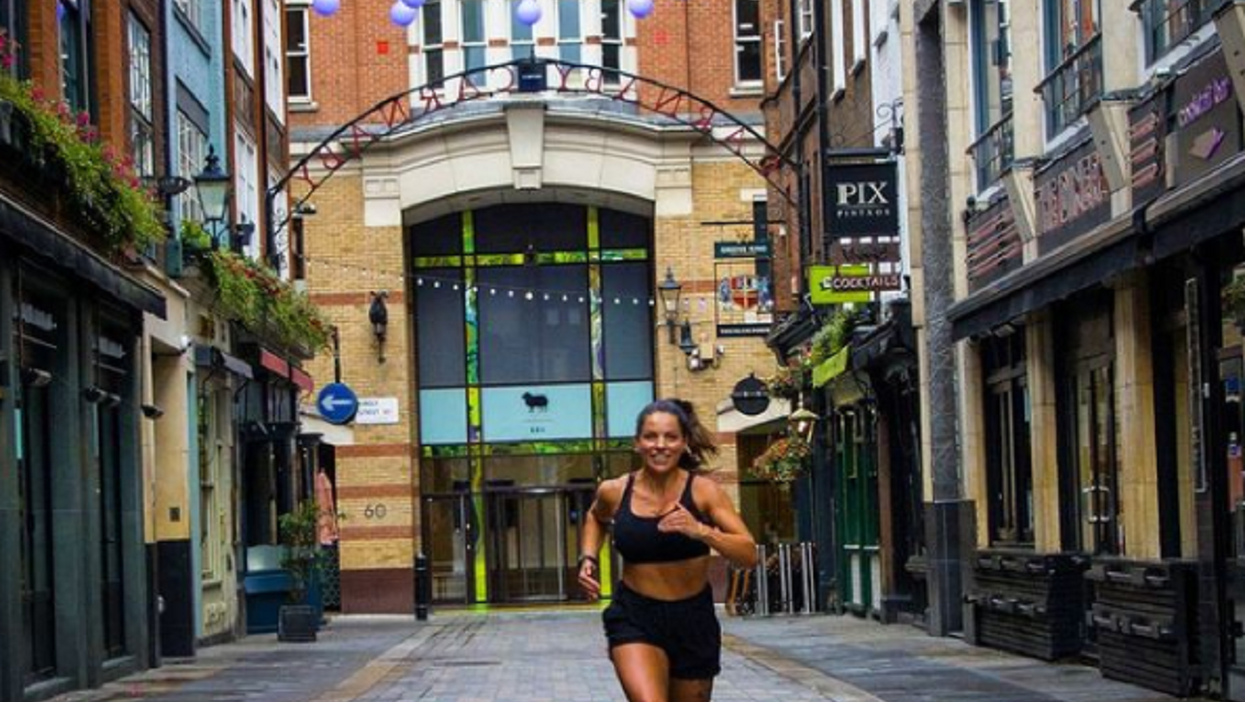 <p>Georgie McLean is aiming to run 875 miles in 16 days (Georgie McLean/PA)</p>
