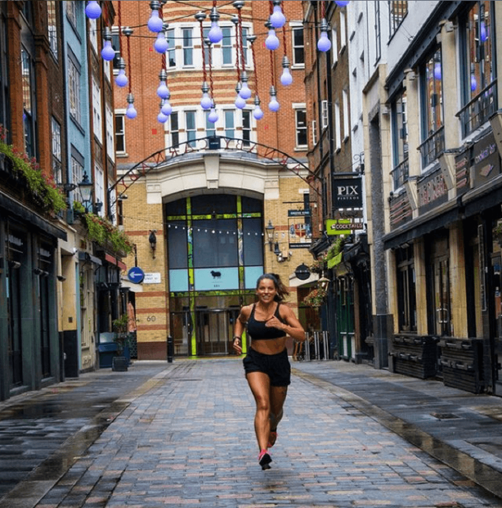 <p>Georgie McLean is aiming to run 875 miles in 16 days (Georgie McLean/PA)</p>
