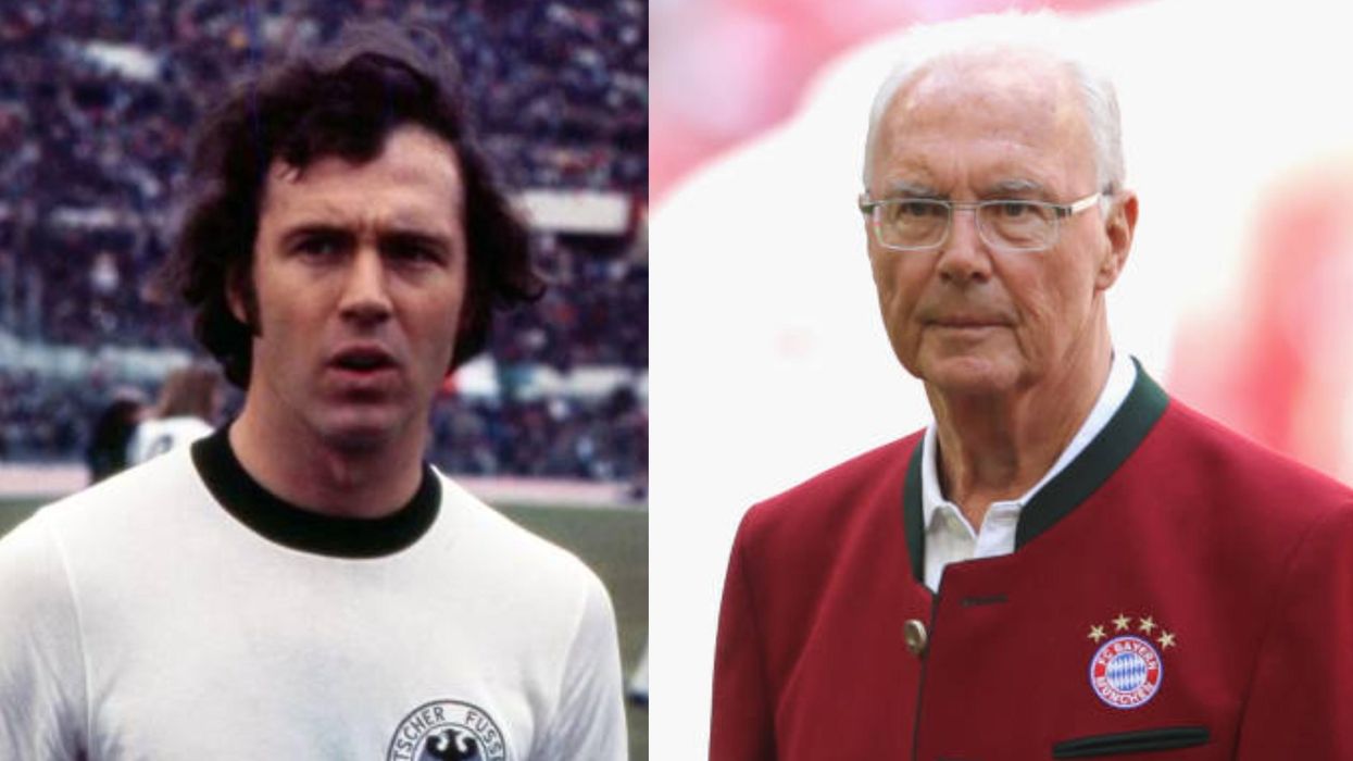 Why did Saudi's jeer a minute silence for Franz Beckenbauer?