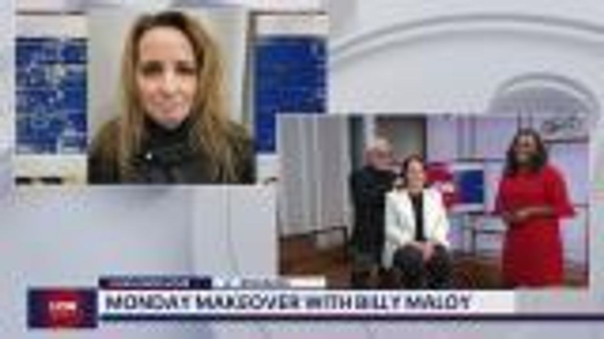 Woman has full makeover before giving birth