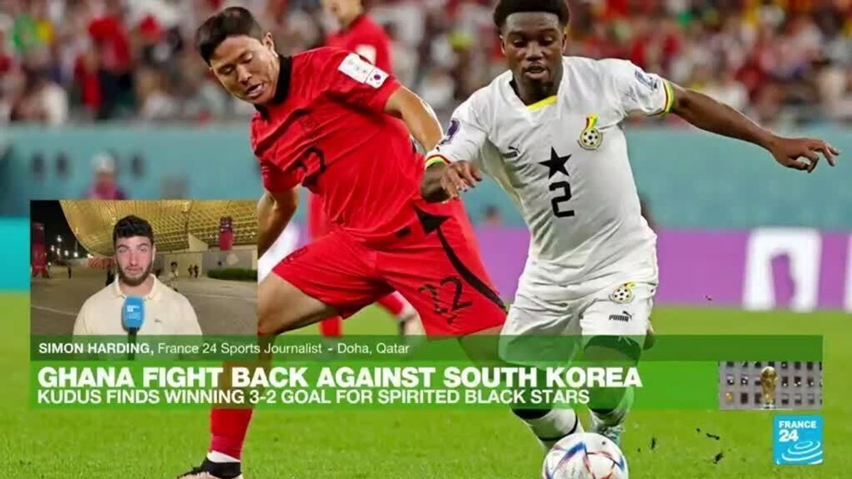 Ghana coach takes selfie with crying Son Heung-min following South Korea's World Cup defeat