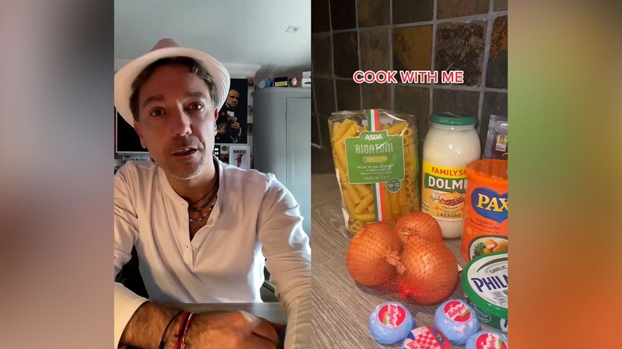 Gino D'Acampo is left horrified by this 'British' carbonara recipe