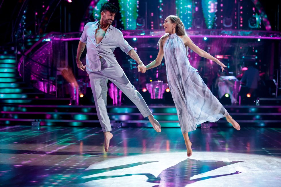 Giovanni Pernice and Rose Ayling-Ellis performing on Strictly Come Dancing (BBC/PA)