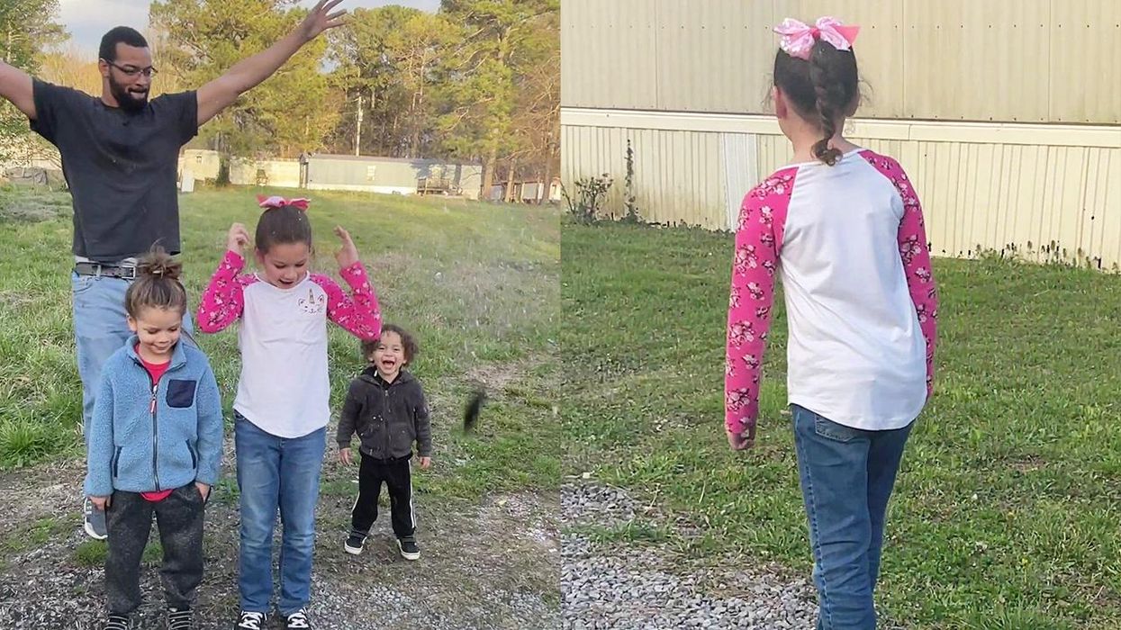 Man slammed for ignoring mother during gender reveal celebration