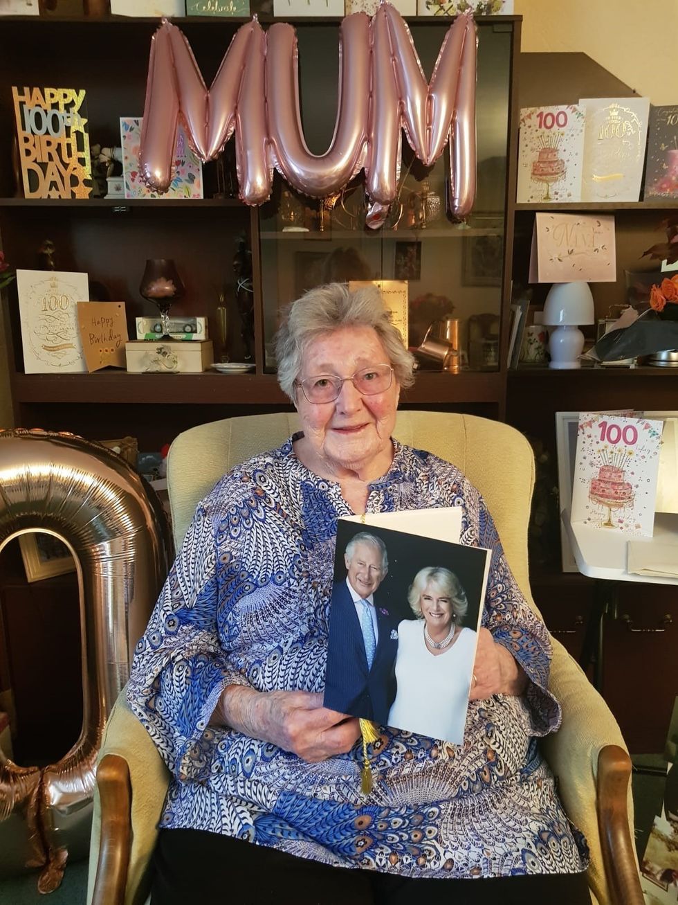 100-year-old former Wren among first to receive ‘lovely’ card from the King