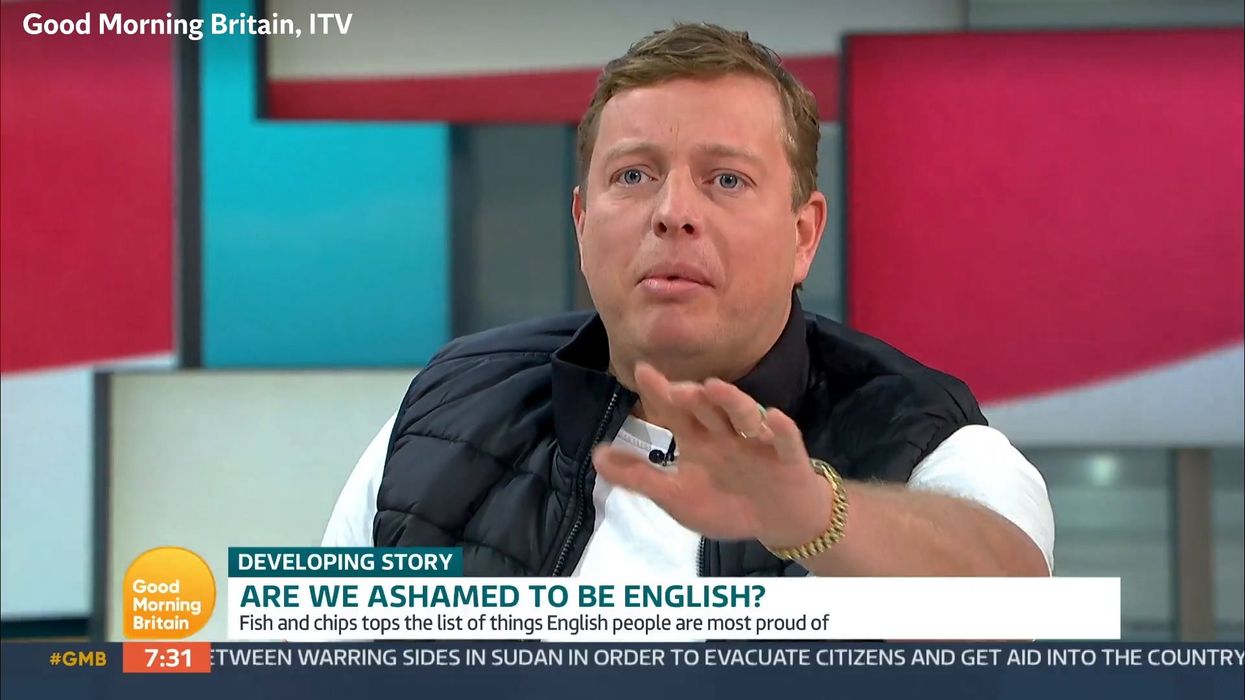 GMB debate on whether you should be 'proud' to be British descends into chaos