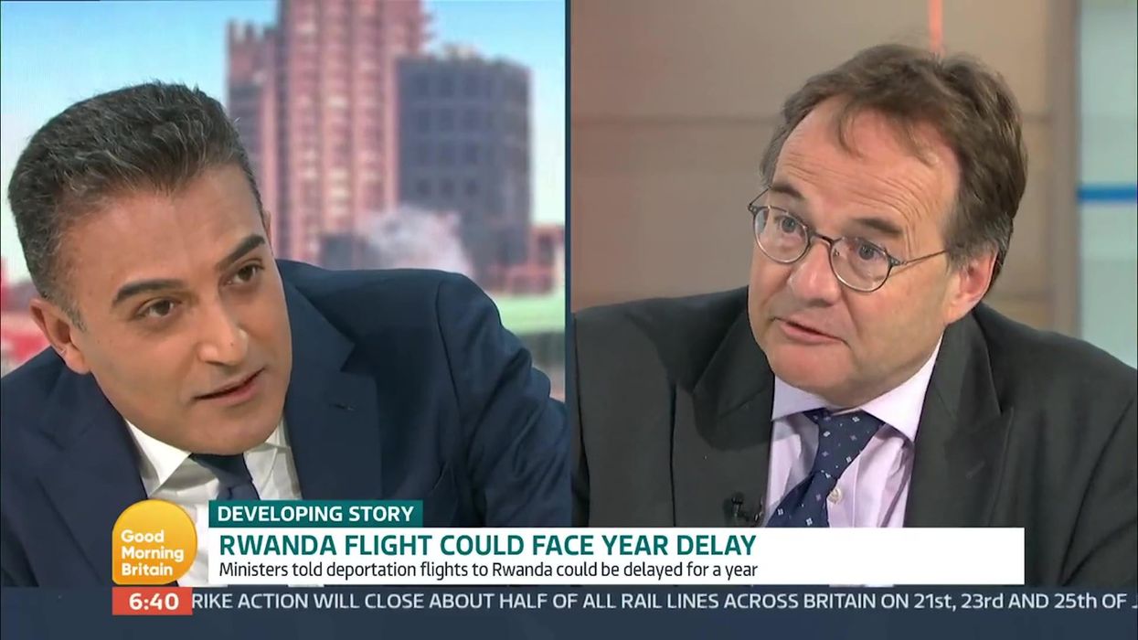 GMB guest strops 'there’s no point talking to you' in clash over Rwanda