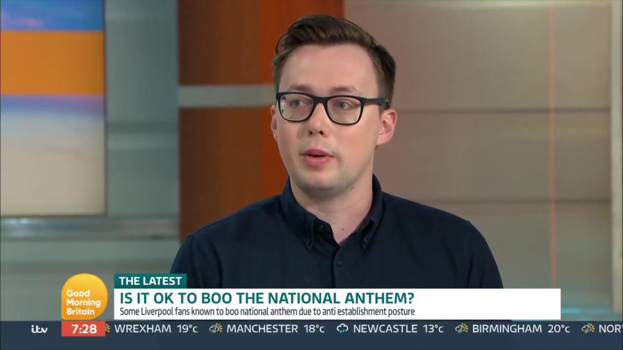 GMB guest defends booing of national anthem at FA Cup final