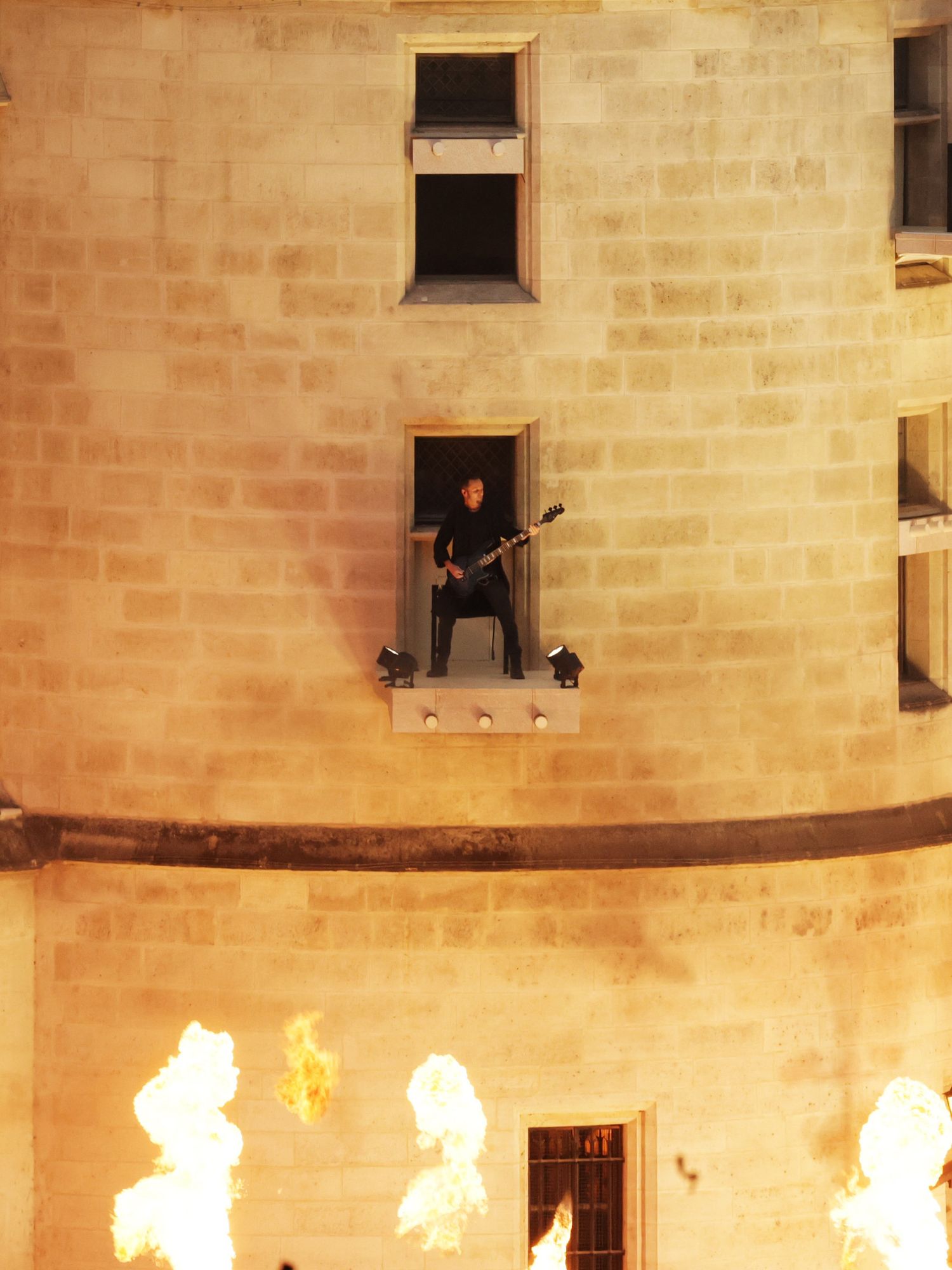 Gojira perform at the Olympic Opening Ceremony in Paris