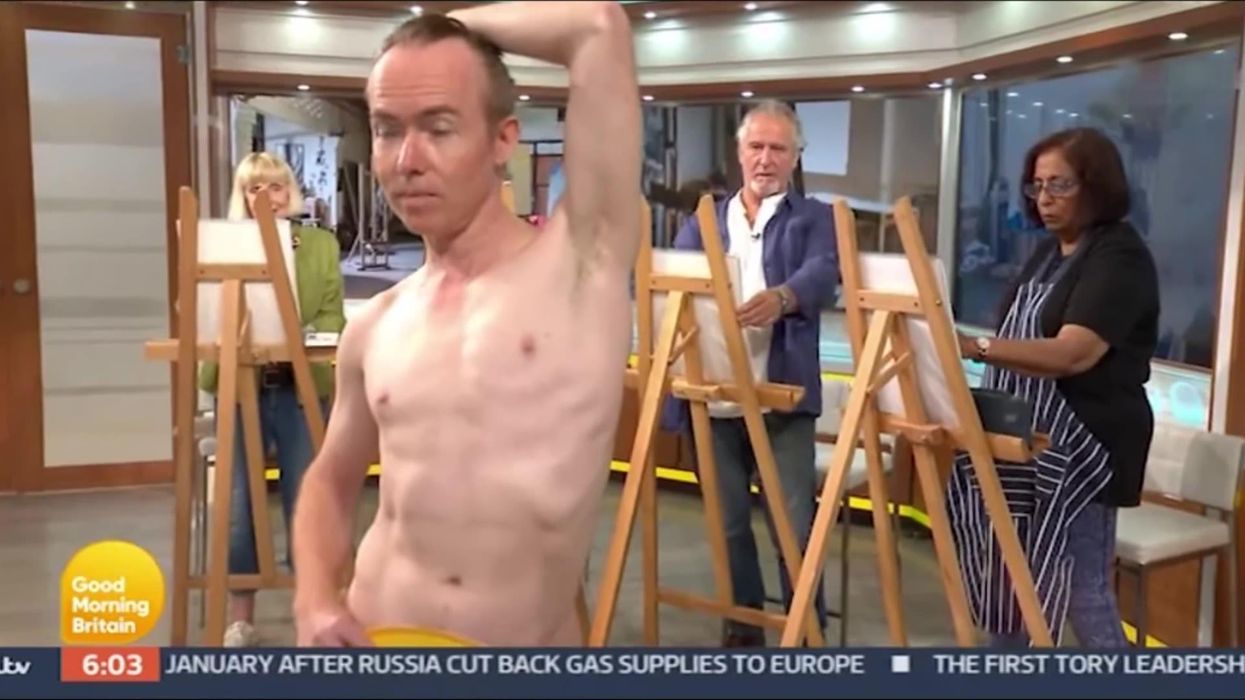 Good Morning Britain surprises viewers by opening show with naked man
