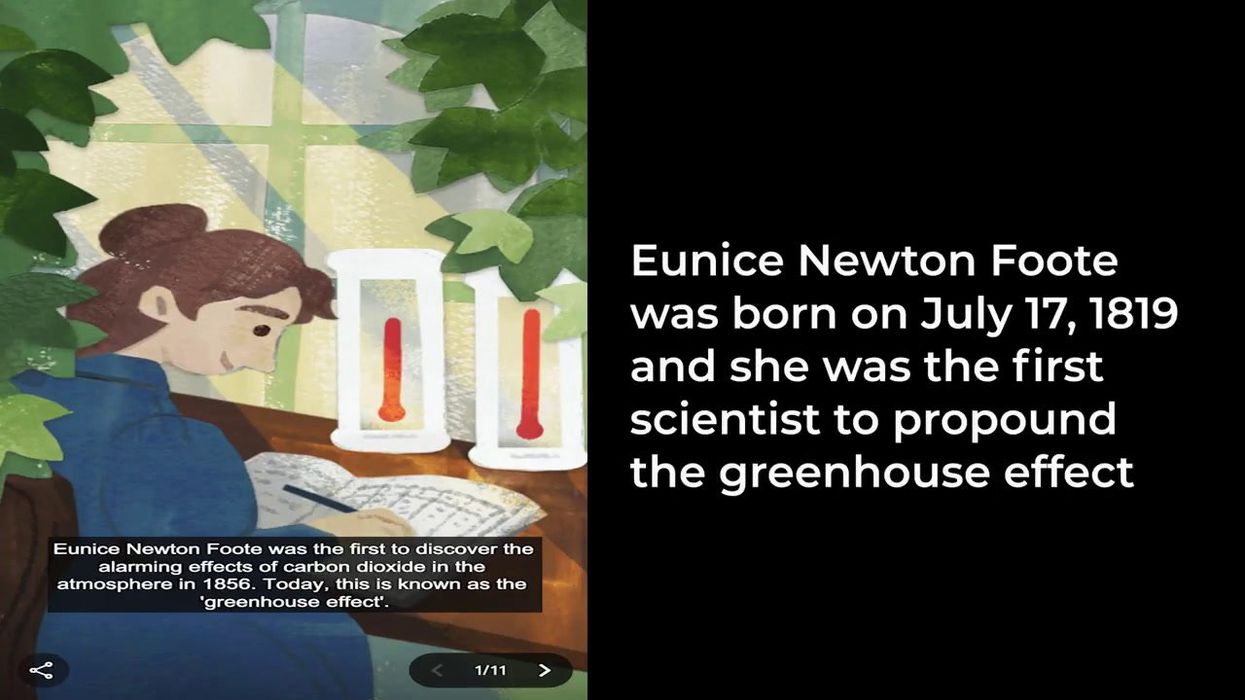 Who is Eunice Newton Foote? The scientist celebrated in today's Google Doodle