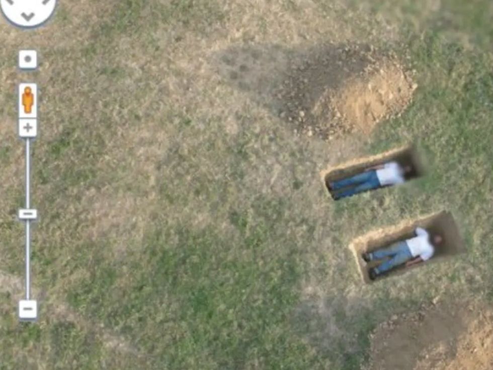 Google Maps satellite image.