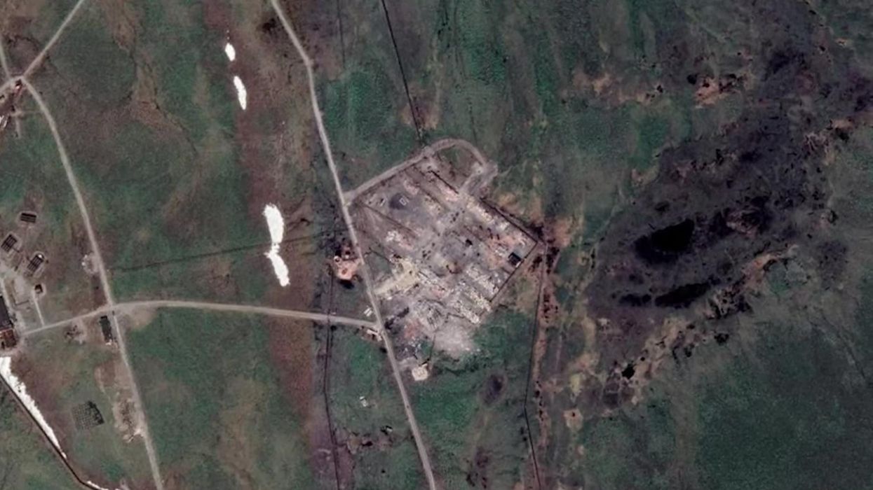 Google Maps user shocked after zooming in and spotting 'kid stuck in bin'