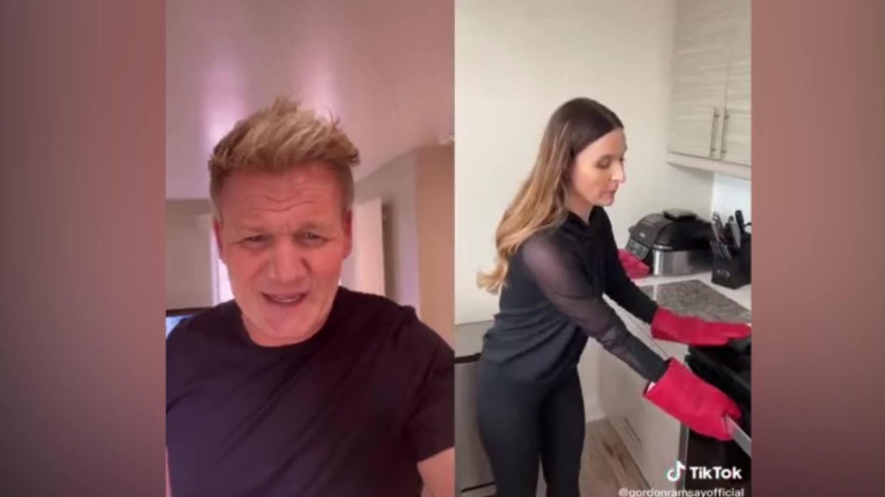 Gordon Ramsay has world-class reaction to bizarre TikTok chicken hack