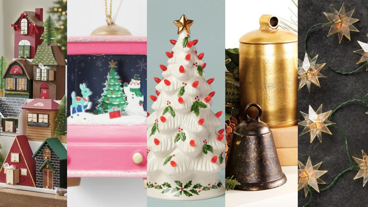 Advent calendars, tabletop trees, and other gorgeous decor to light up the Christmas season