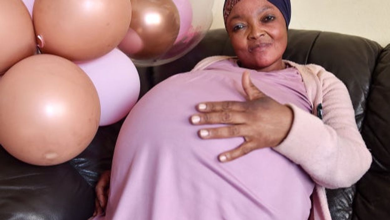 <p>Gosiame Thamara Sithole insists that the record-breaking birth was real</p>