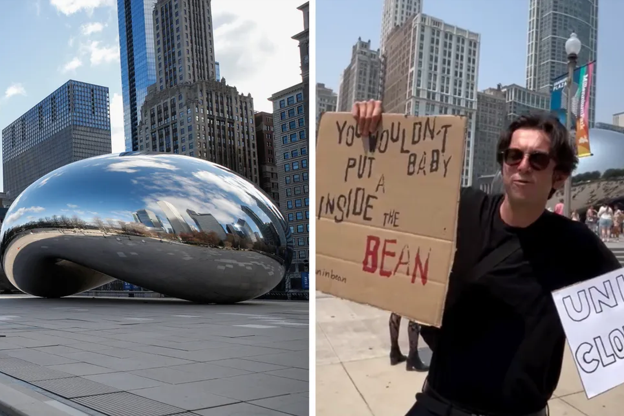 What is the ‘Man in The Bean’ conspiracy theory?