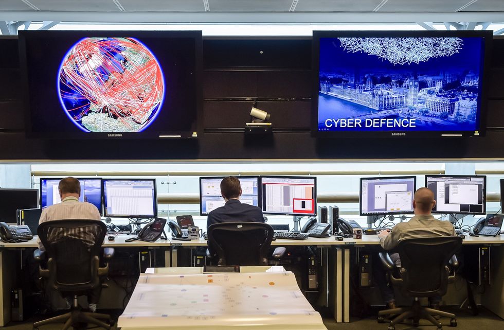 <p>Government Communication Headquarters (GCHQ) in Cheltenham.</p>