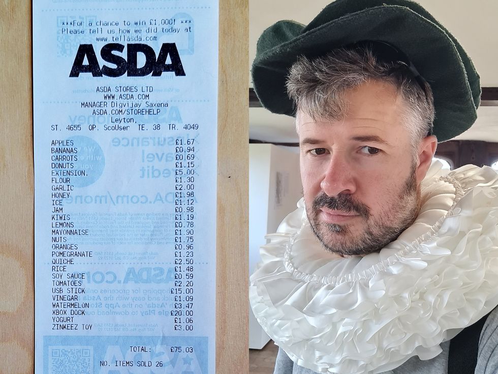 Man’s 26-item supermarket receipt goes viral for perfect alphabetical order
