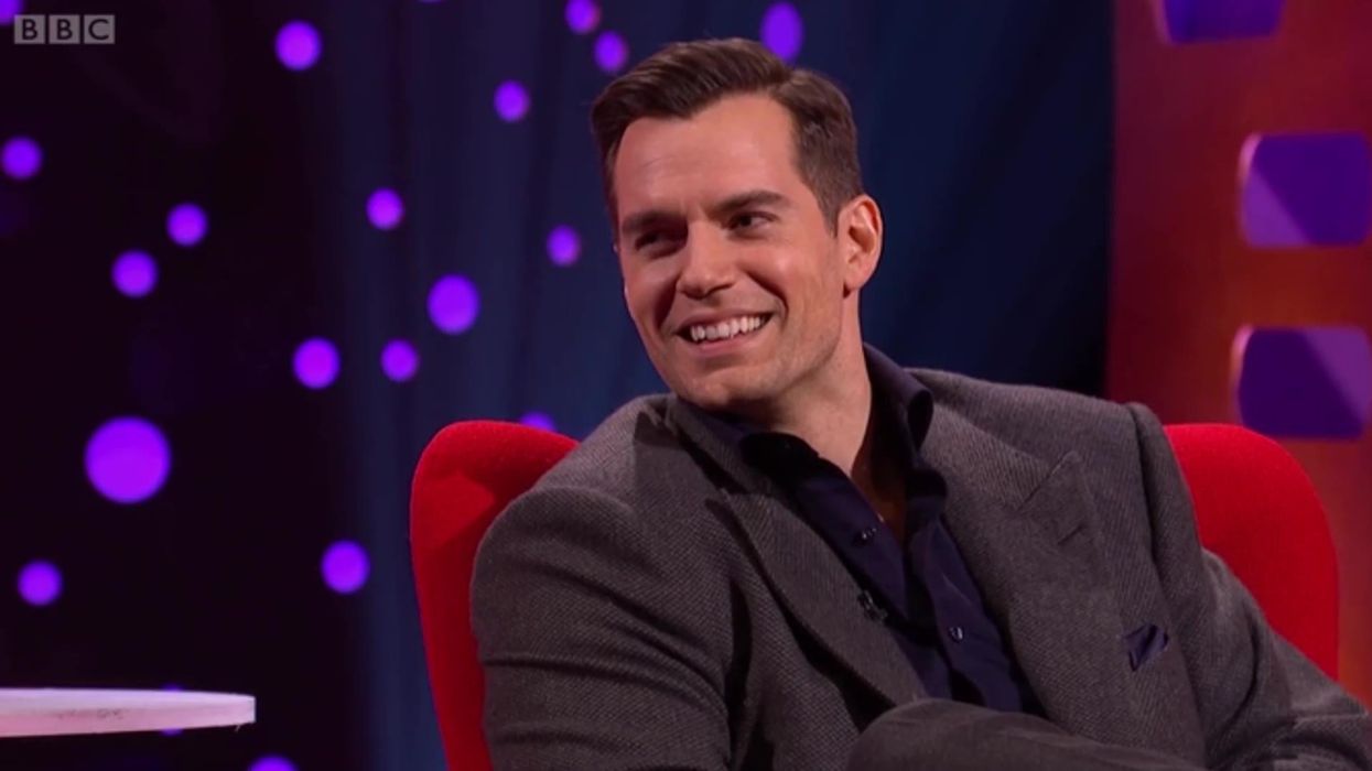 Henry Cavill visited a Warhammer store and had a great time